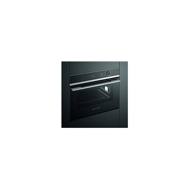 Fisher and Paykel OS60NDLX1 Fisher & Paykel OS60NDLX1 Built In Compact Steam Oven - Black / Stainles