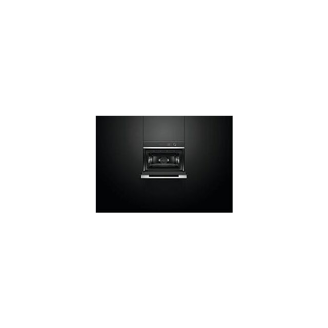 Fisher and Paykel OS60NDLX1 Fisher & Paykel OS60NDLX1 Built In Compact Steam Oven - Black / Stainles