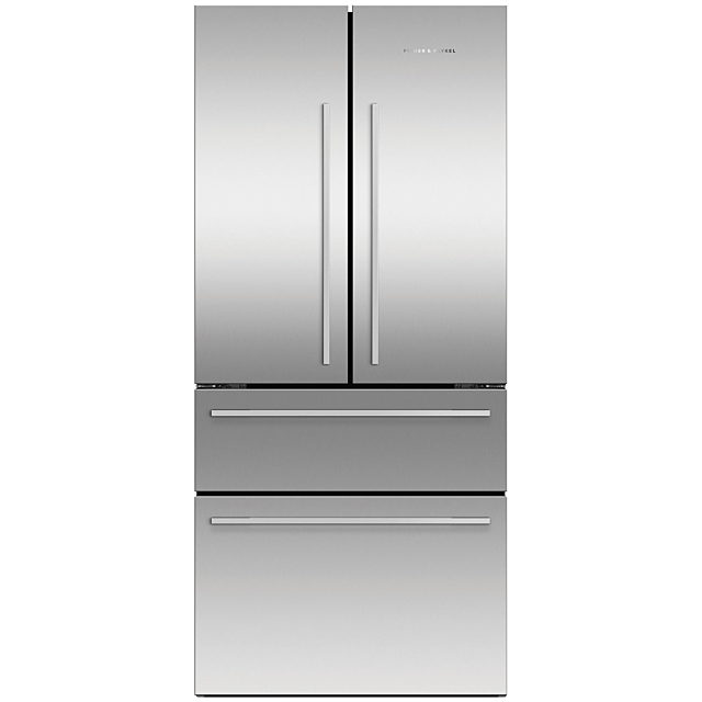 Fisher Paykel RF523GDX1 American Style Fridge Freezer, 80cm, Frost Free, F Energy