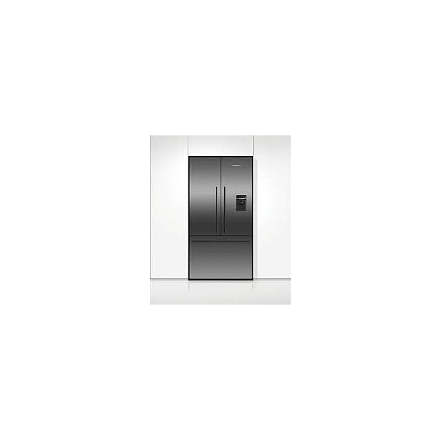 Fisher and Paykel RF540ADUB7 Black American Fridge Freezer Water 