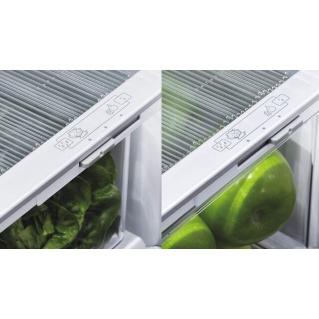 Fisher + Paykel RF540ADUX5 American Style Fridge Freezer, 90cm, Frost Free, F Energy
