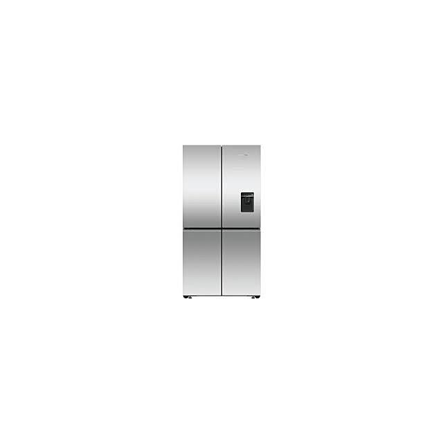 Fisher and Paykel RF605QNUVX1 F&P RF605QNUVX1 90.5cm Quad Door Frost Free Fridge Freezer - Stainless