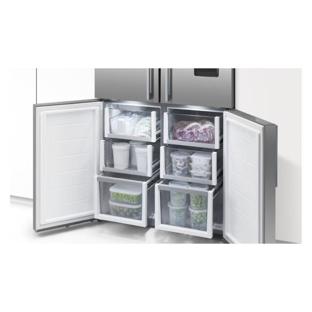 Fisher and Paykel RF605QNUVX1 F&P RF605QNUVX1 90.5cm Quad Door Frost Free Fridge Freezer - Stainless