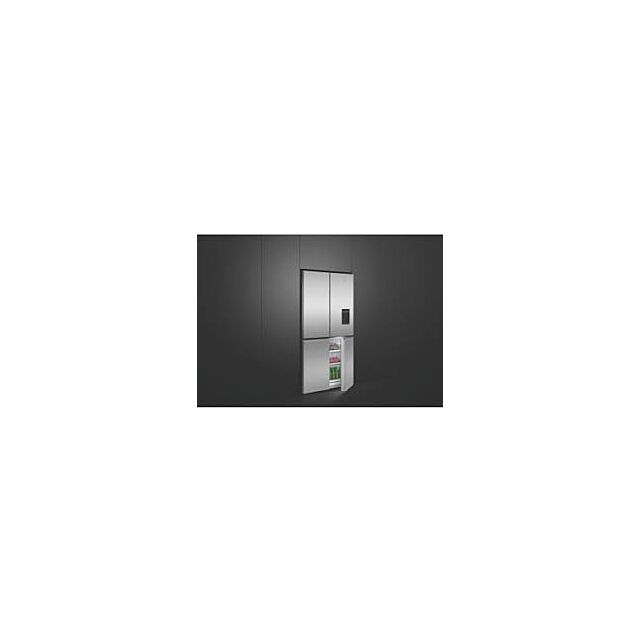 Fisher and Paykel RF605QNUVX1 F&P RF605QNUVX1 90.5cm Quad Door Frost Free Fridge Freezer - Stainless