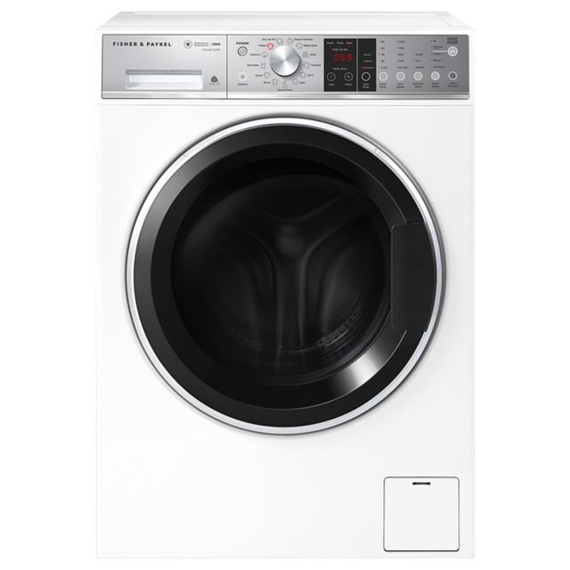 Fisher and Paykel WH1060S1 Washing Machine 10kg, B, 1400rpm, Auto-dose, SmartDrive™, Steam Refresh, 