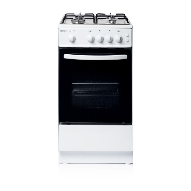 Haden HGS50W Gas Single Oven, 50cm, A+ Energy
