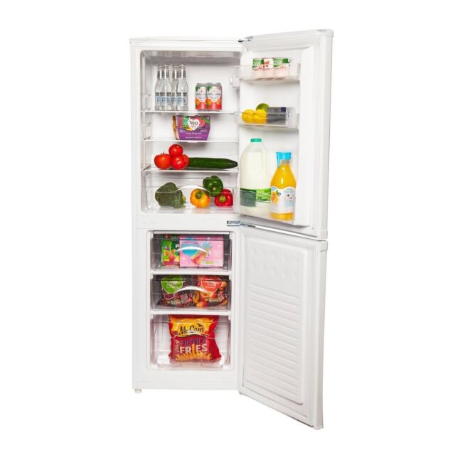 Haden HK144W fridge freezer, 48 cm manual defrost, F Energy