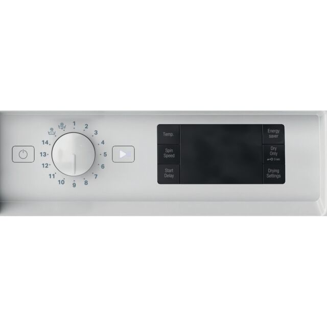 Hotpoint BIWDHG75148UKN Built In Washer Dryer, 7kg Wash, 5kg Dryer Capacity, 1400 Spin, E Energy