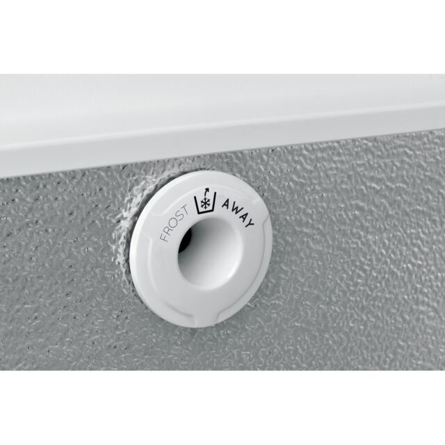 Hotpoint CS1A400HFMFA1 Chest Freezer, 141cm, Manual Defrost, F Energy 