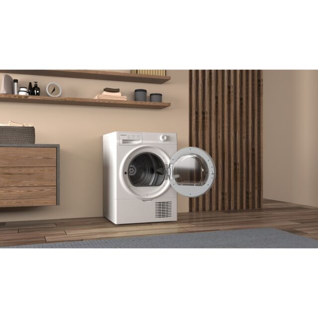 Hotpoint H2D71WUK Condenser Tumble Dryer, 7kg Capacity, B Energy