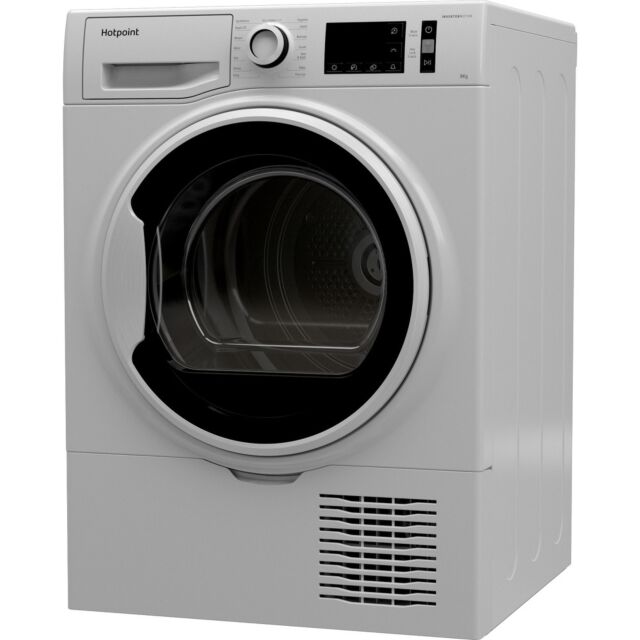 Hotpoint H3D81WBUK Condenser Tumble Dryer, 8kg Capacity, B Energy