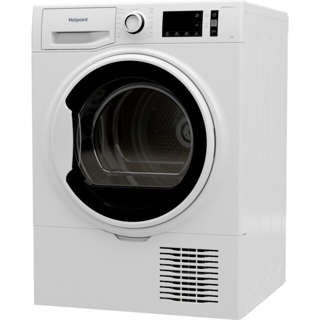 Hotpoint H3D91WBUK Condenser Tumble Dryer, 9kg Capacity, B Energy