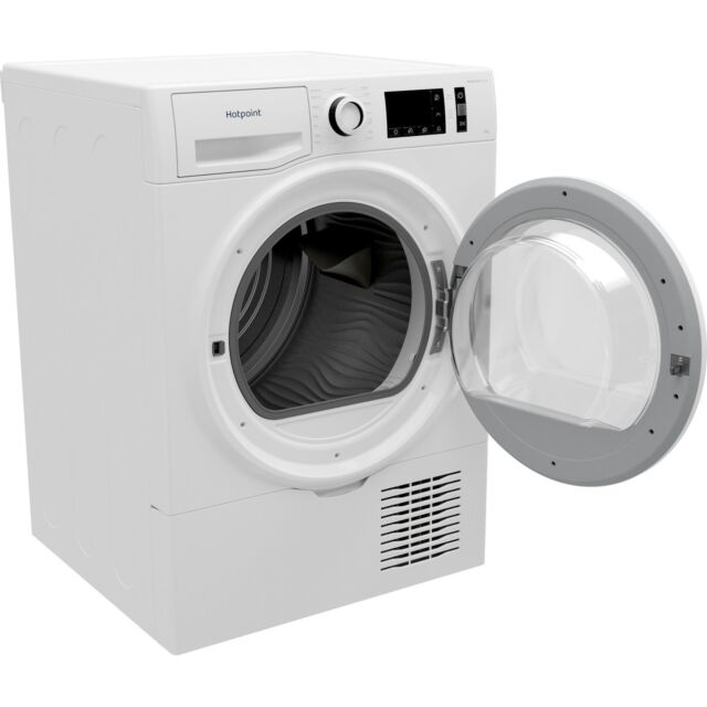 Hotpoint H3D91WBUK Condenser Tumble Dryer, 9kg Capacity, B Energy