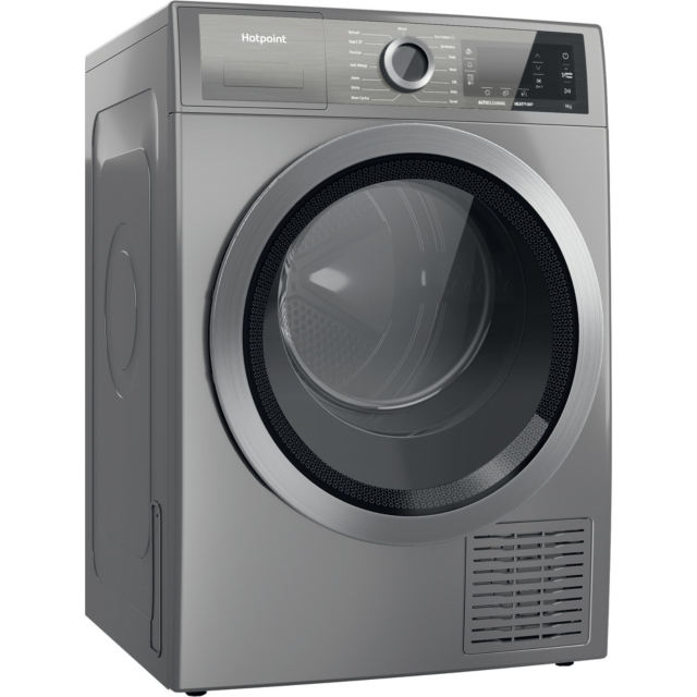 Hotpoint H8D94SBUK Heat Pump Tumble Dryer, 9kg, A+++ Energy