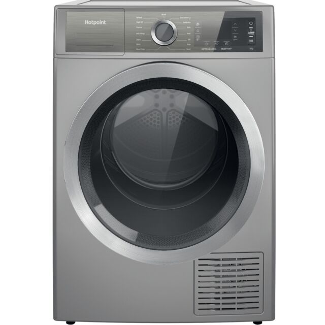 Hotpoint H8D94SBUK Heat Pump Tumble Dryer, 9kg, A+++ Energy