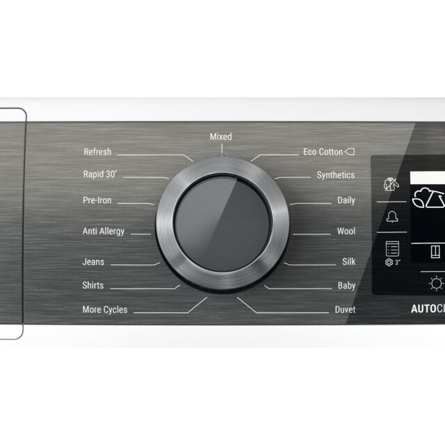 Hotpoint H8D94WBUK Heat Pump Tumble Dryer, 9kg Capacity, A+++ Energy