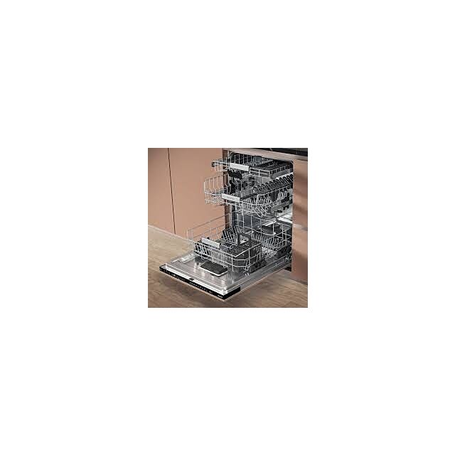 Hotpoint H8IHP42LUK Silver Hydroforce H8I HP42 L UK Built in 14 Place Setting Dishwasher