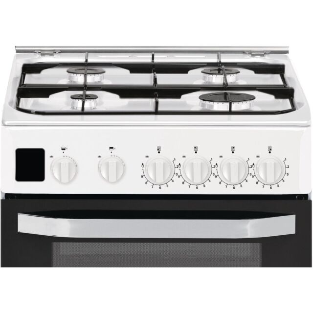 Hotpoint HD5G00CCW Catalytic, Gas Double Oven, 50cm, A+ Energy