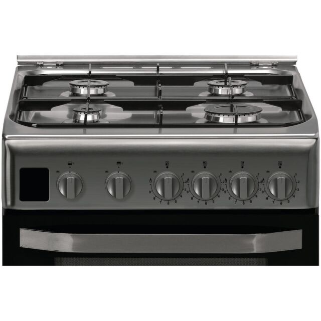 Hotpoint HD5G00CCX Catalytic, Gas Double Oven, 50cm, A+ Energy