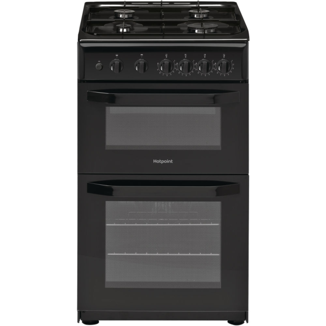 Hotpoint HD5G00KCB Catalytic, Gas Twin Cavity, 50cm, A+ Energy