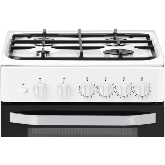Hotpoint HD5G00KCW Catalytic, Gas Double Oven, 50cm, A+ Energy