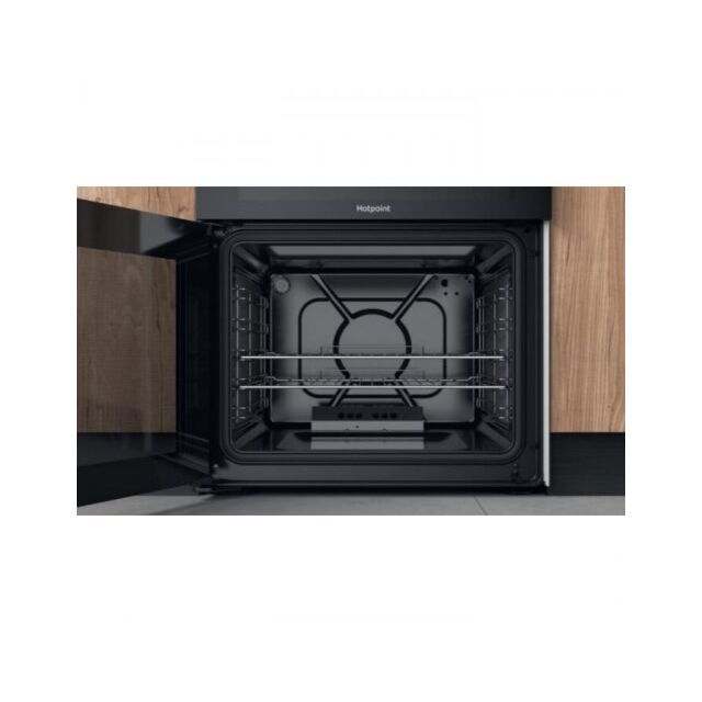 Hotpoint HDM67G0CCW Gas Double Oven, 60cm, A+ Energy