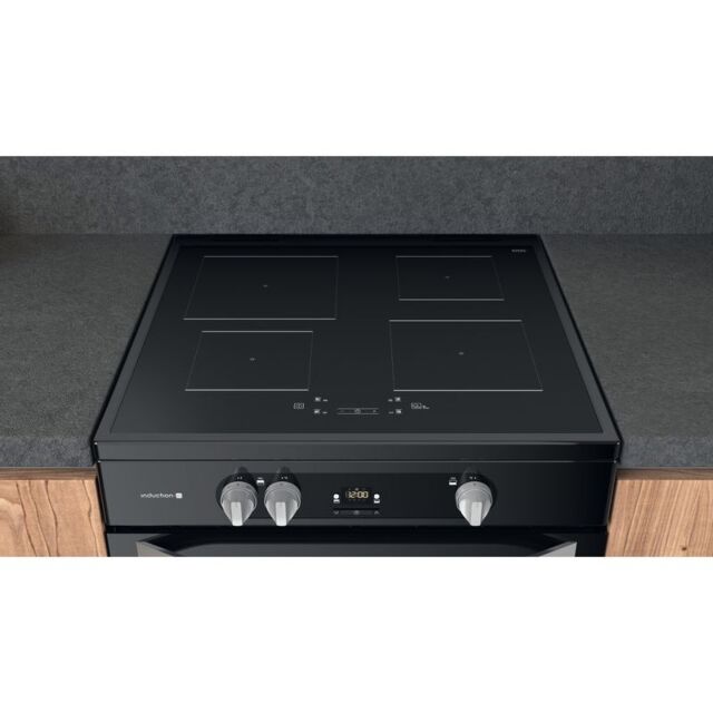 Hotpoint HDM67I9H2CB Electric Induction, Double Oven, 60cm, A Energy