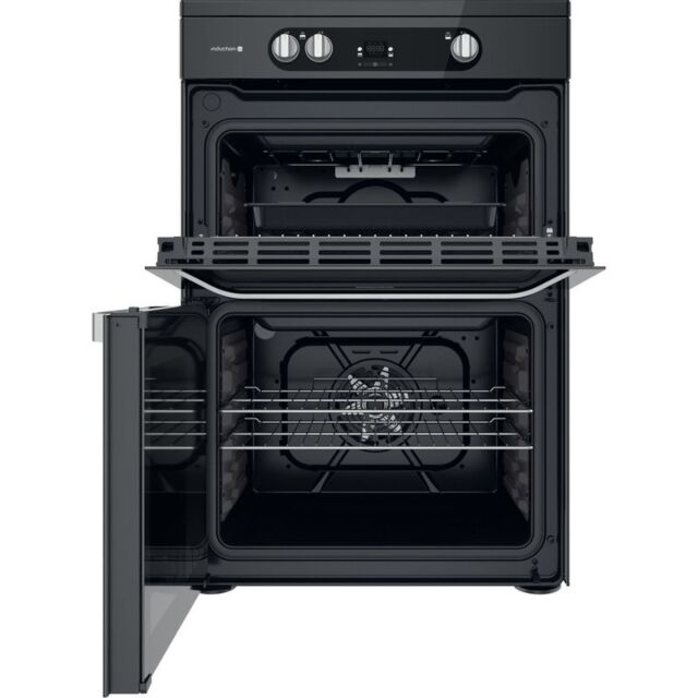 Hotpoint HDM67I9H2CB Electric Induction, Double Oven, 60cm, A Energy