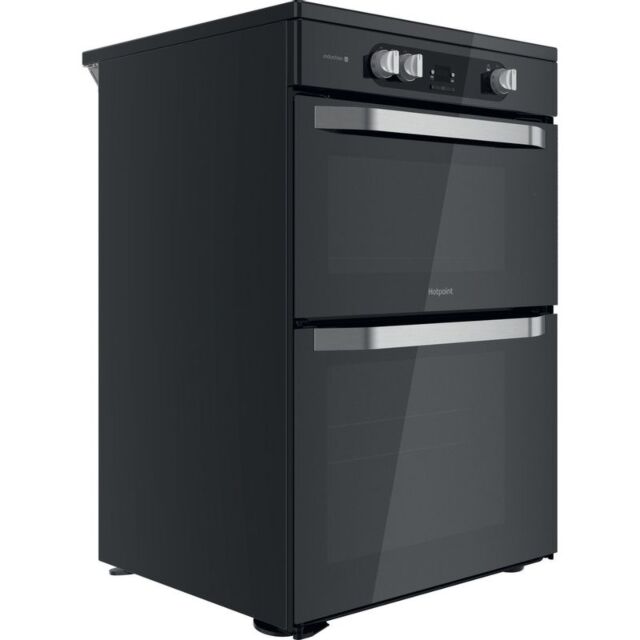 Hotpoint HDM67I9H2CB Electric Induction, Double Oven, 60cm, A Energy