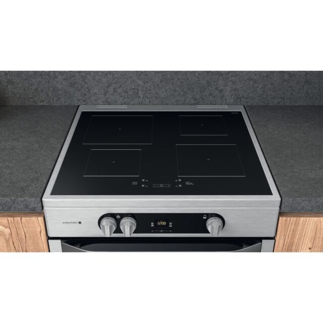 Hotpoint HDM67I9H2CX Electric induction, Double Oven, 60cm, A Energy