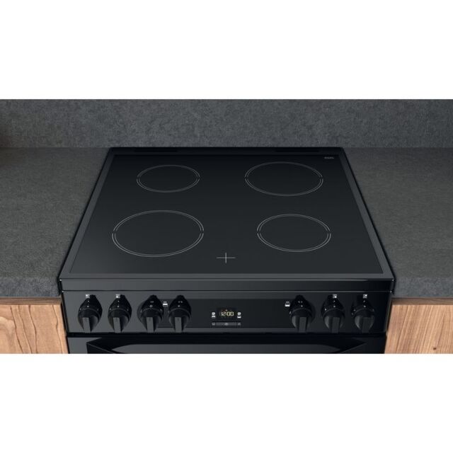 Hotpoint HDM67V92HCB Electric Double Oven, 60cm, A Energy