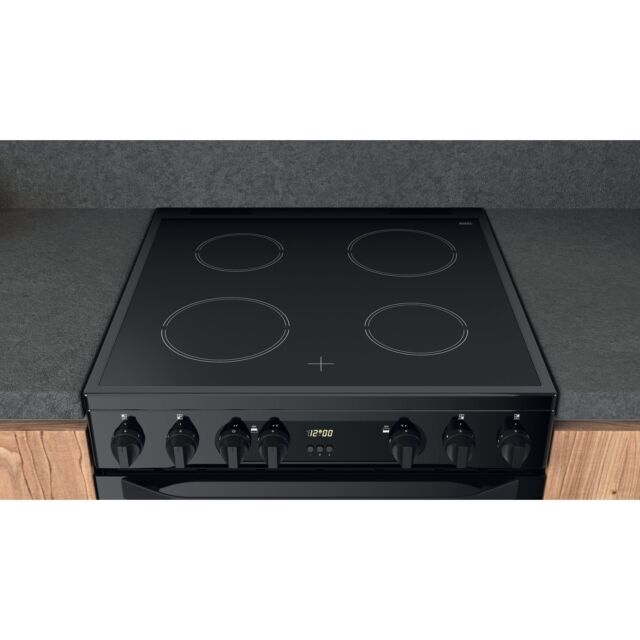 Hotpoint HDM67V9CMB Electric, Double Oven, 60cm, A Energy