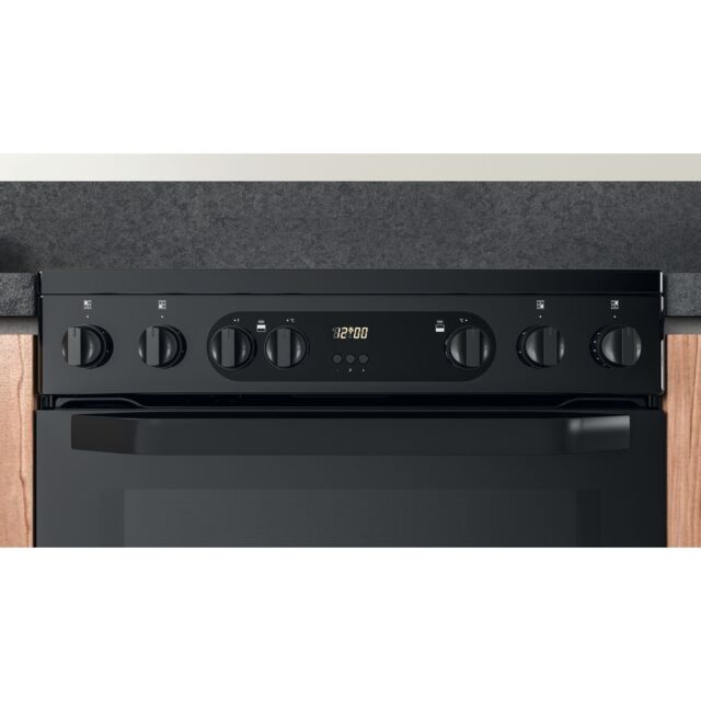 Hotpoint HDM67V9CMB Electric, Double Oven, 60cm, A Energy
