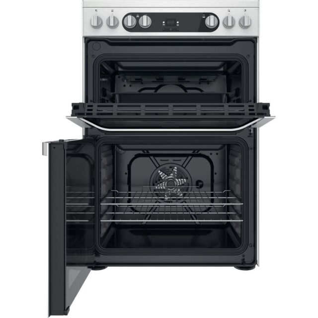 Hotpoint HDM67V9HCX Electric Double Oven, 60cm, A Energy
