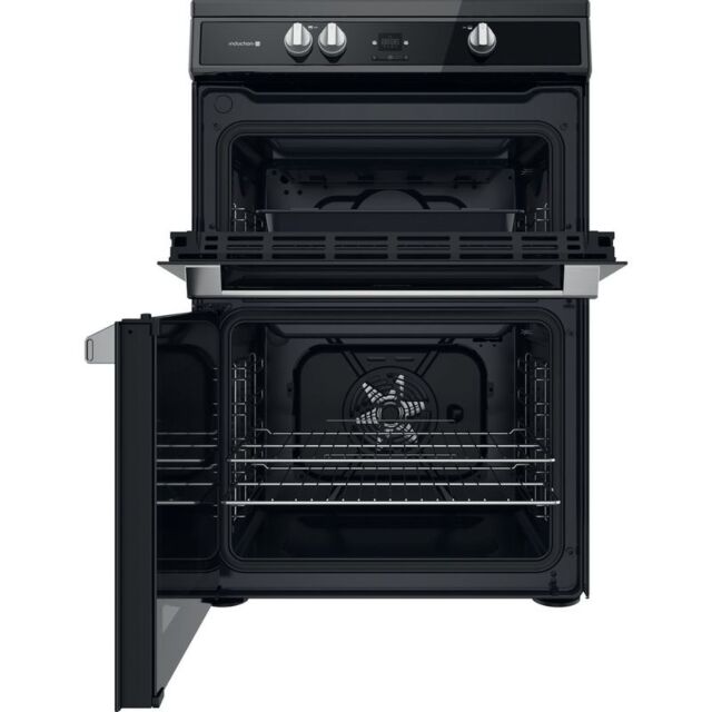 Hotpoint HDT67I9HM2C Induction Double Oven, 60cm