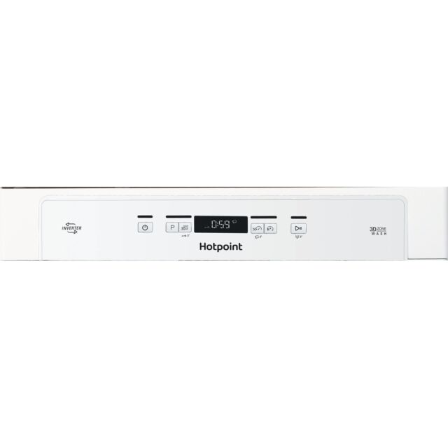 Hotpoint HFC3C26WCUK Freestanding Full Size Dishwasher 14 Place Settings, D Energy