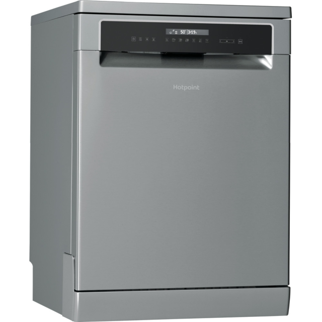 Hotpoint HFP5O41WLGXUK Freestanding Full Size Dishwasher, 14 Place Settings, C Energy