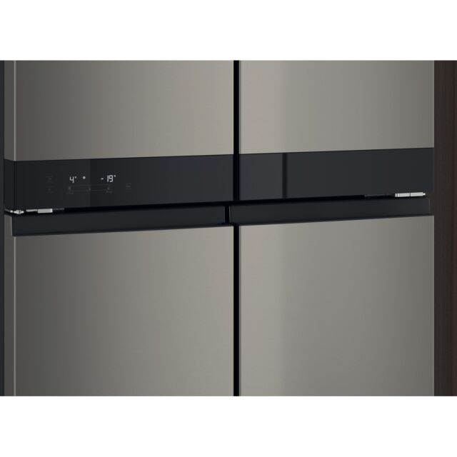 Hotpoint HQ9U1BL Food Centre American Style Fridge Freezer, 91cm, Frost Free, A+ Energy