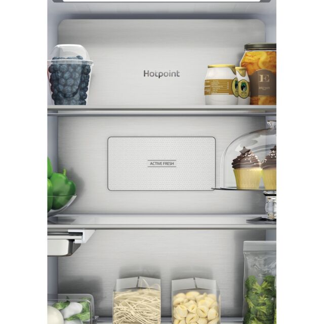 Hotpoint HQ9U1BL Food Centre American Style Fridge Freezer, 91cm, Frost Free, A+ Energy