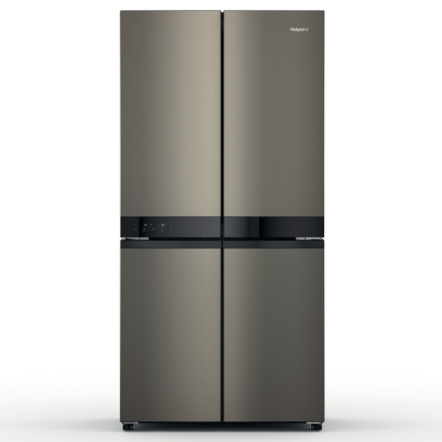 Hotpoint HQ9U1BL Food Centre American Style Fridge Freezer, 91cm, Frost Free, A+ Energy