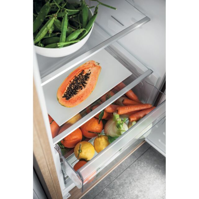 Hotpoint HS18011 Built In Tall Fridge 55cm,  F Energy