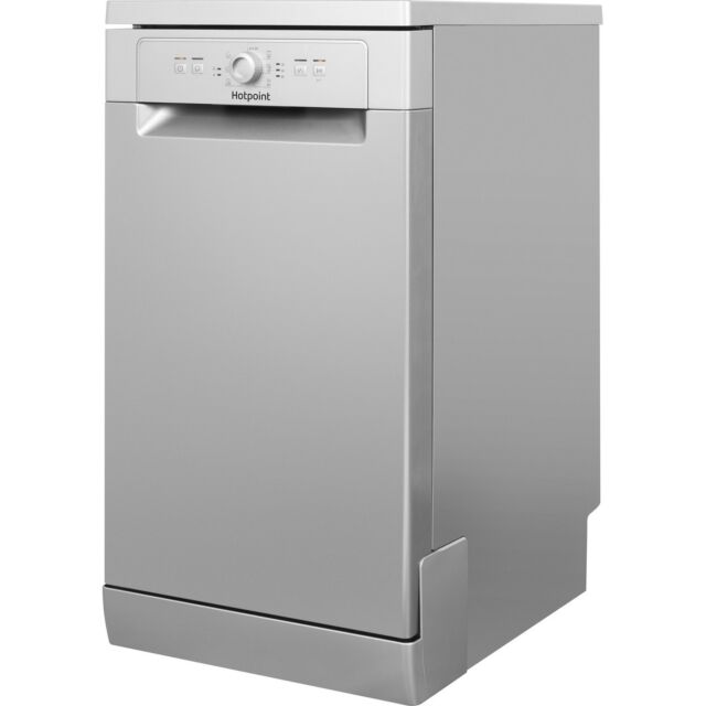 Hotpoint HSFE1B19SUKN Freestanding Slimline Dishwasher 10 Place Settings, F Energy