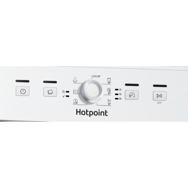 Hotpoint HSFE1B19UKN Freestanding Slimline Dishwasher 10 Place Settings,  F Energy