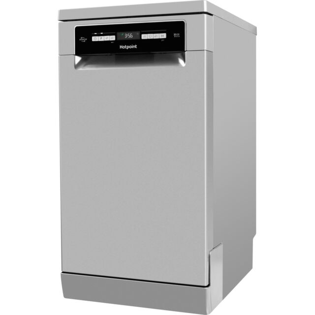 Hotpoint HSFO3T223WXUKN Freestanding Slimline Dishwasher 10 Place Settings, E Energy