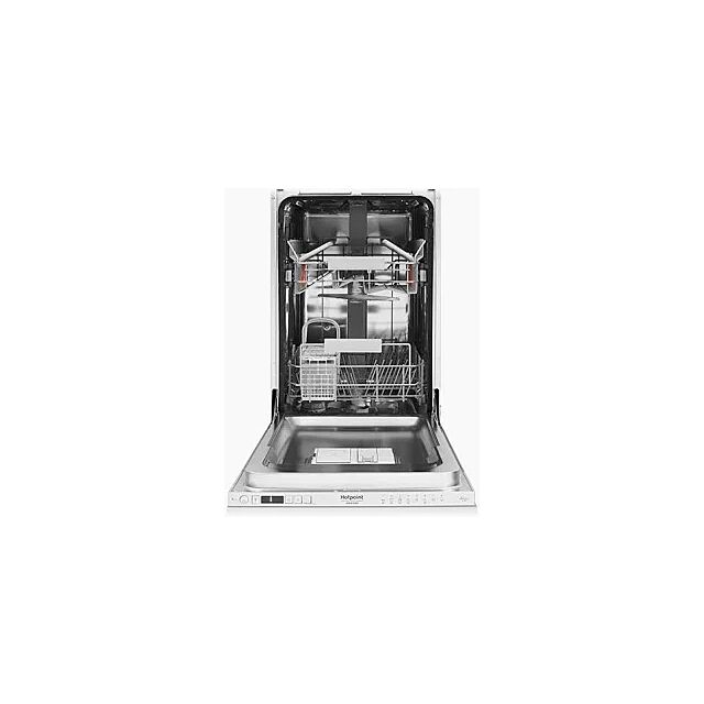 Hotpoint HSICIH4798BI Built In Slimline Dishwasher, 10 Place Settings, F Energy