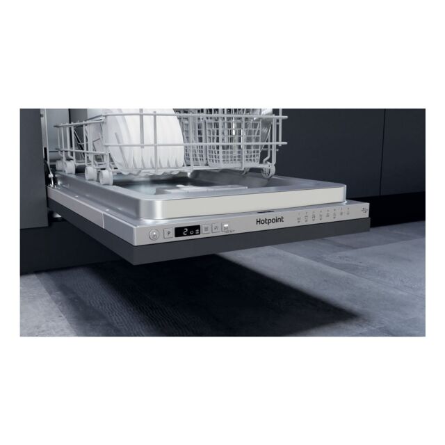 Hotpoint HSICIH4798BI Built In Slimline Dishwasher, 10 Place Settings, F Energy