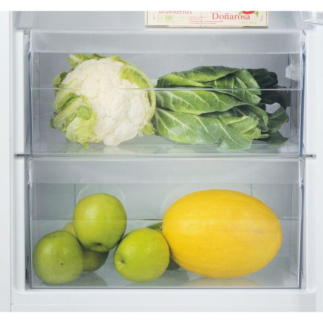Hotpoint HSZ18011 Built In Tall Fridge Freezer 55cm, F Rating