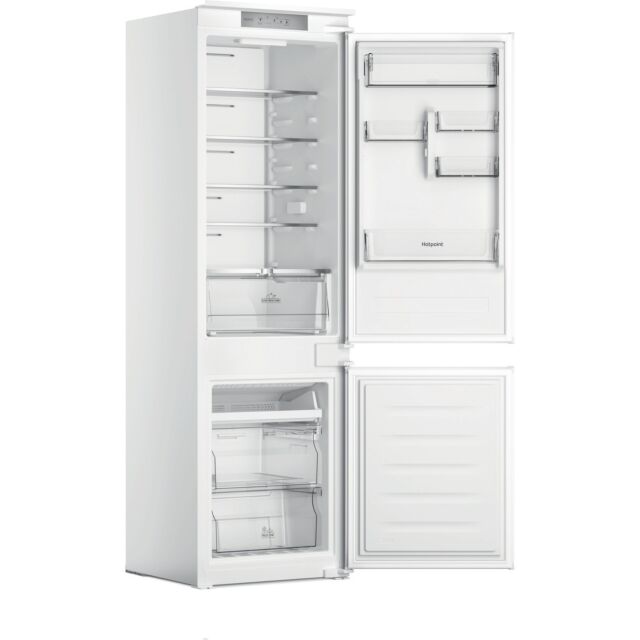 Hotpoint HTC18T311 Built In Fridge Freezer, 55cm, Frost Free, A++ Energy