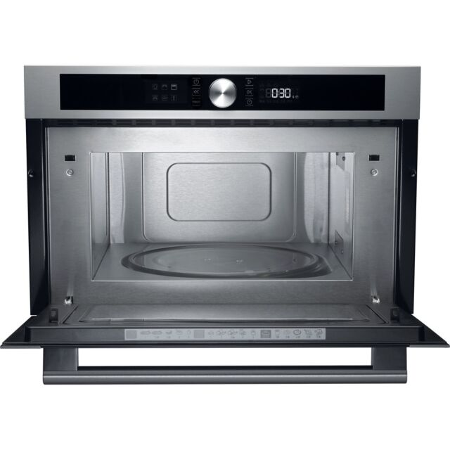 Hotpoint MD454IXH Built In Microwave with Grill, 1000W, 31L