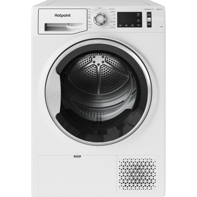 Hotpoint NTM118X3XBUK Heat Pump Tumble Dryer, 8kg Capacity, A+++ Energy